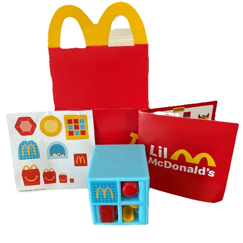 2025  McDONALDS HAPPY MEAL TOYS, LIL MCDONALDS PLAY PLACE